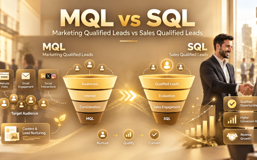 MQL vs SQL: Marketing Qualified Leads vs Sales Qualified Leads Explained